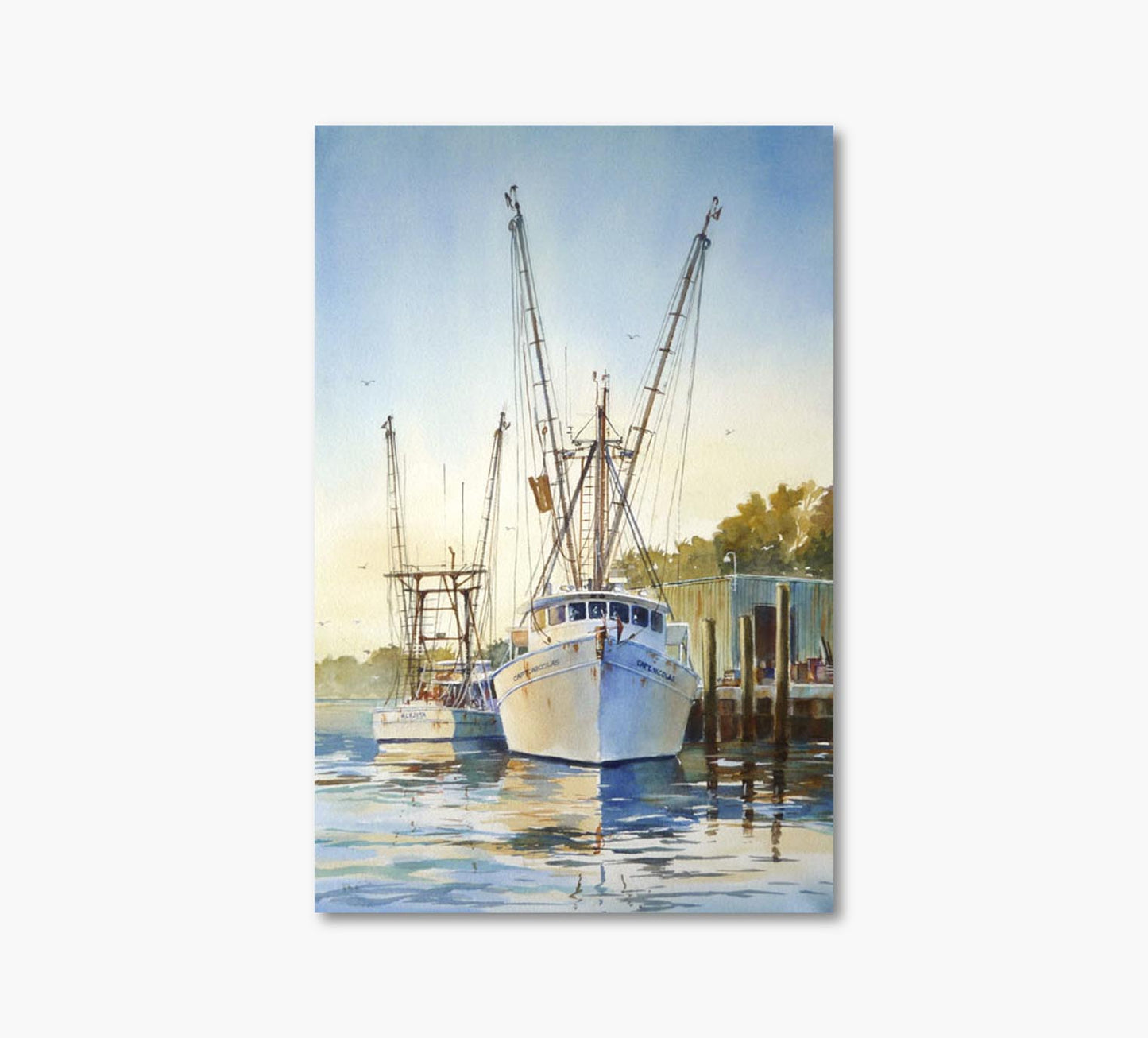 Obra de arte del Capitán Nicolás 30 x 40