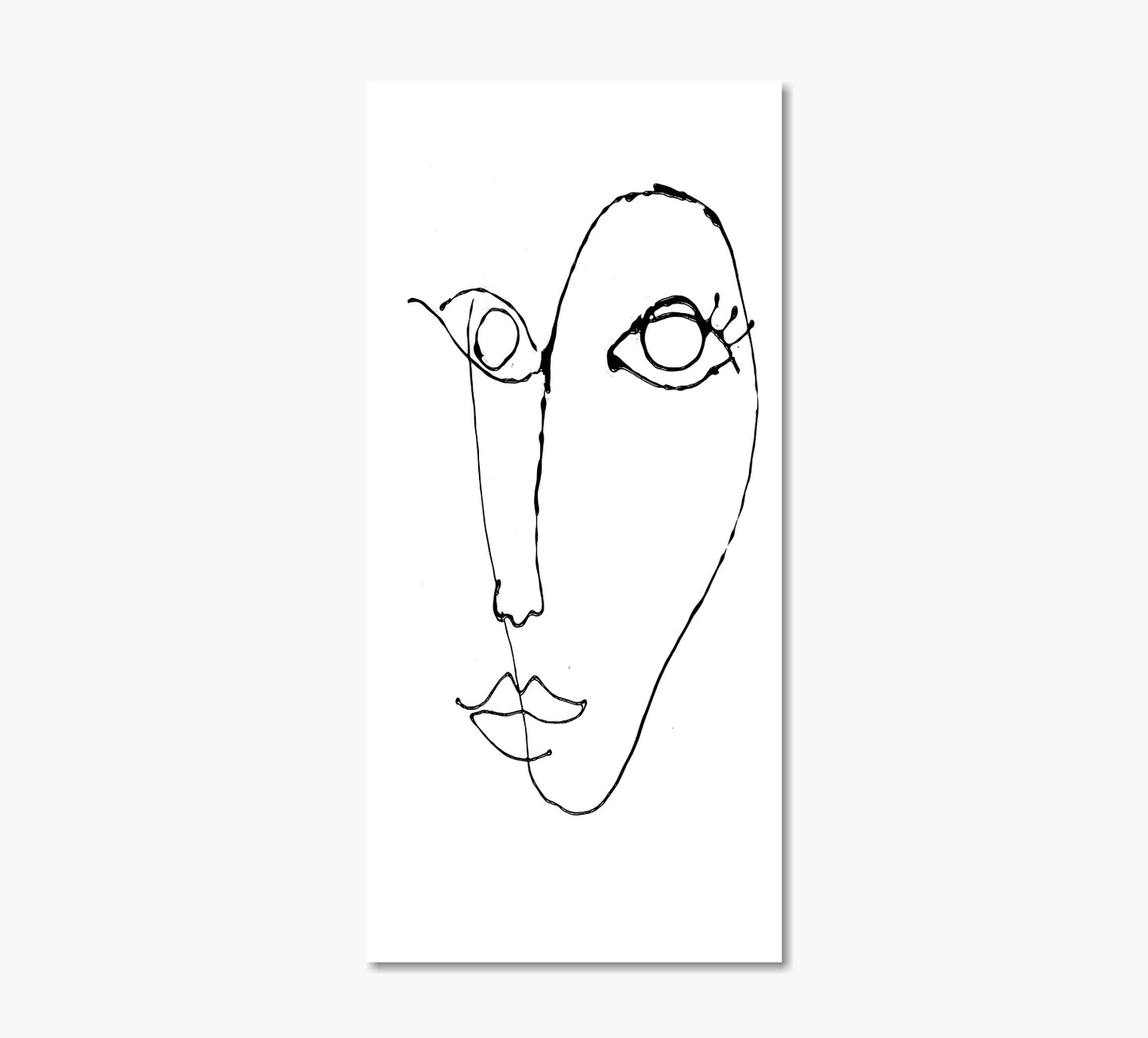 Parriott Face Artwork 28 x 50