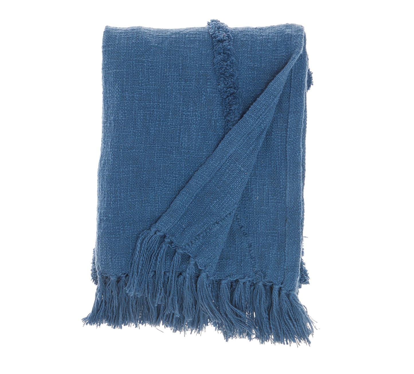 Abstract Diamond Blue Throw