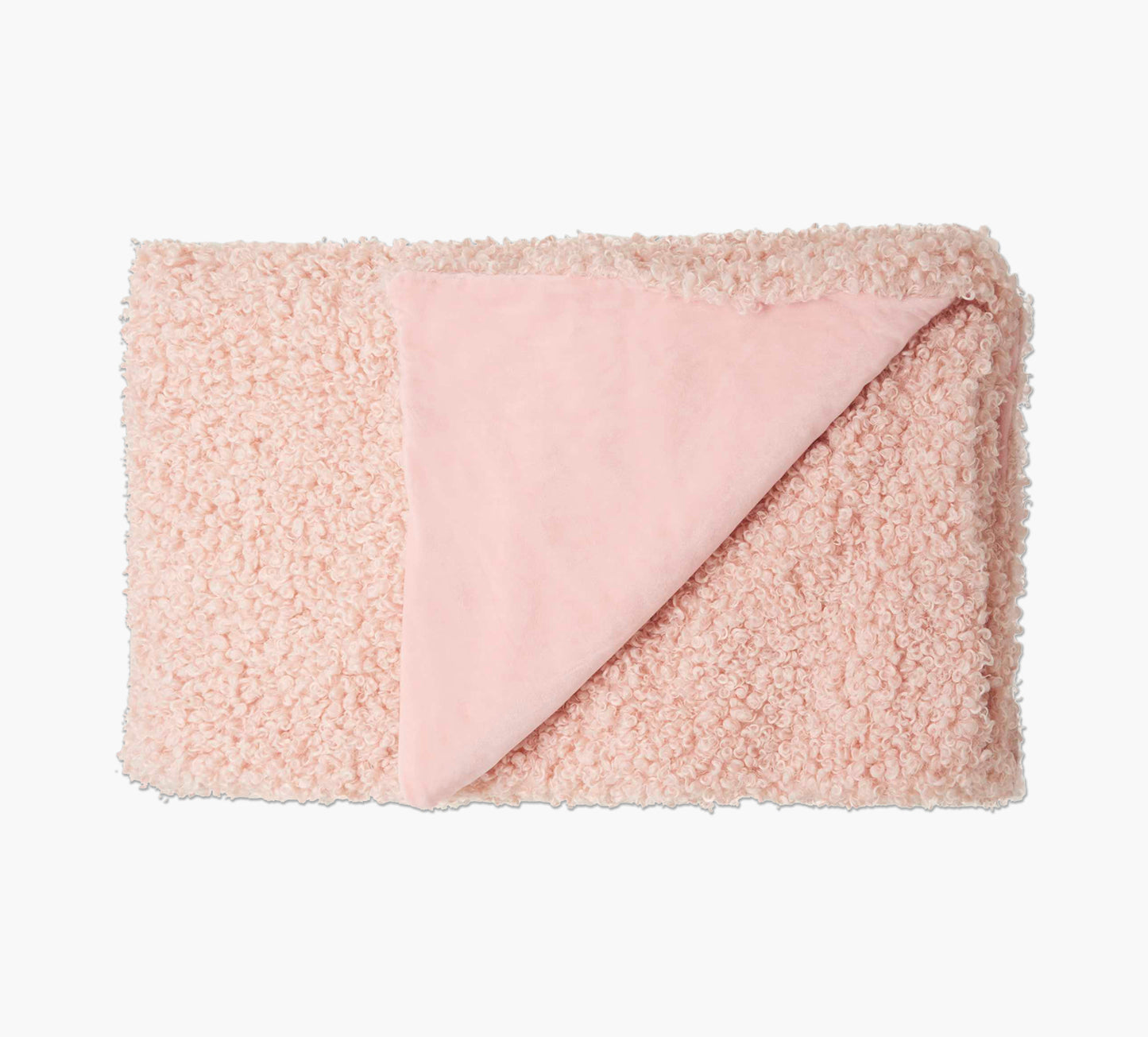 Rose Faux Fur Throw 50 x 60