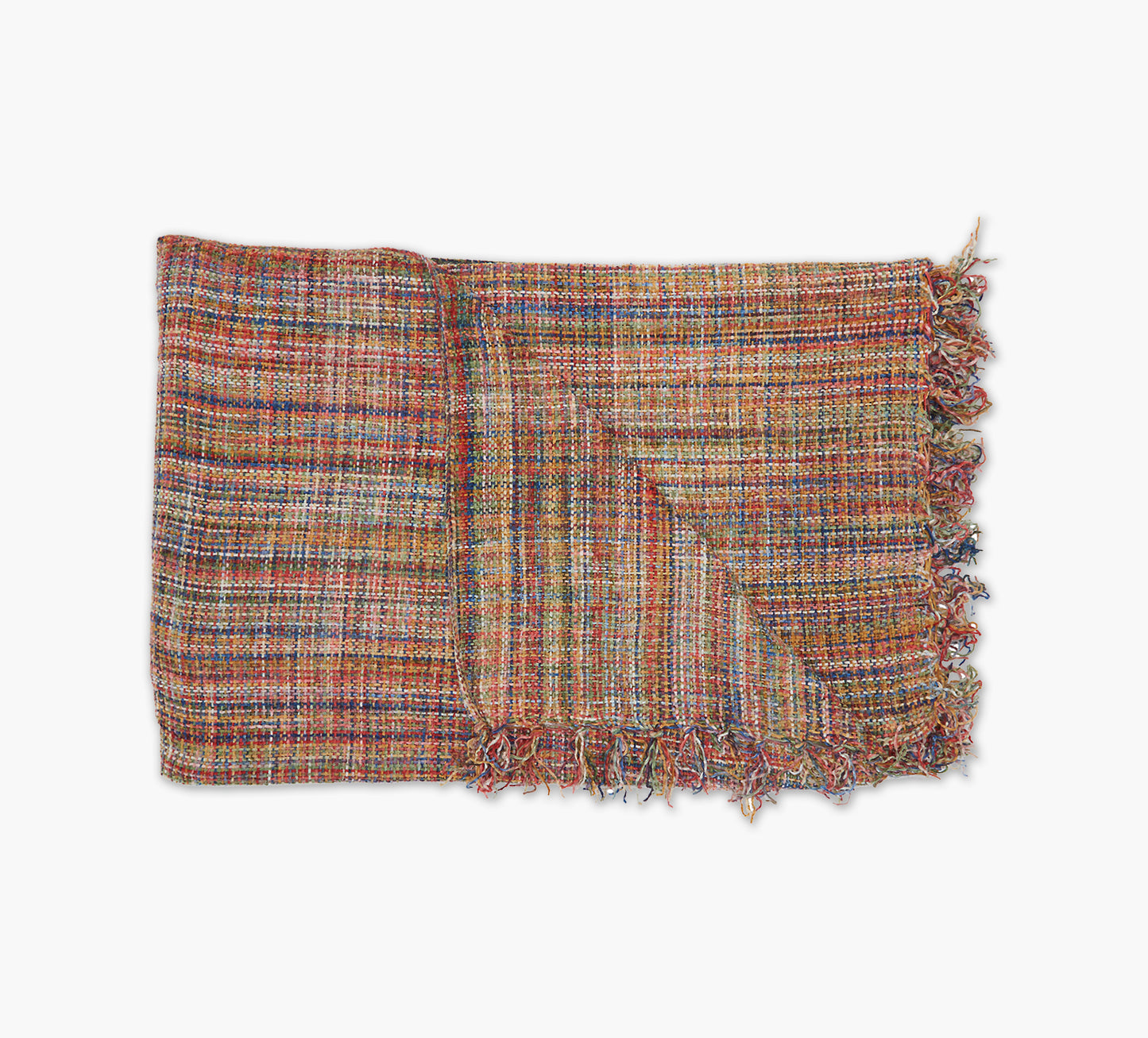 Multi Chenille Indoor/Outdoor Throw 50 x 60