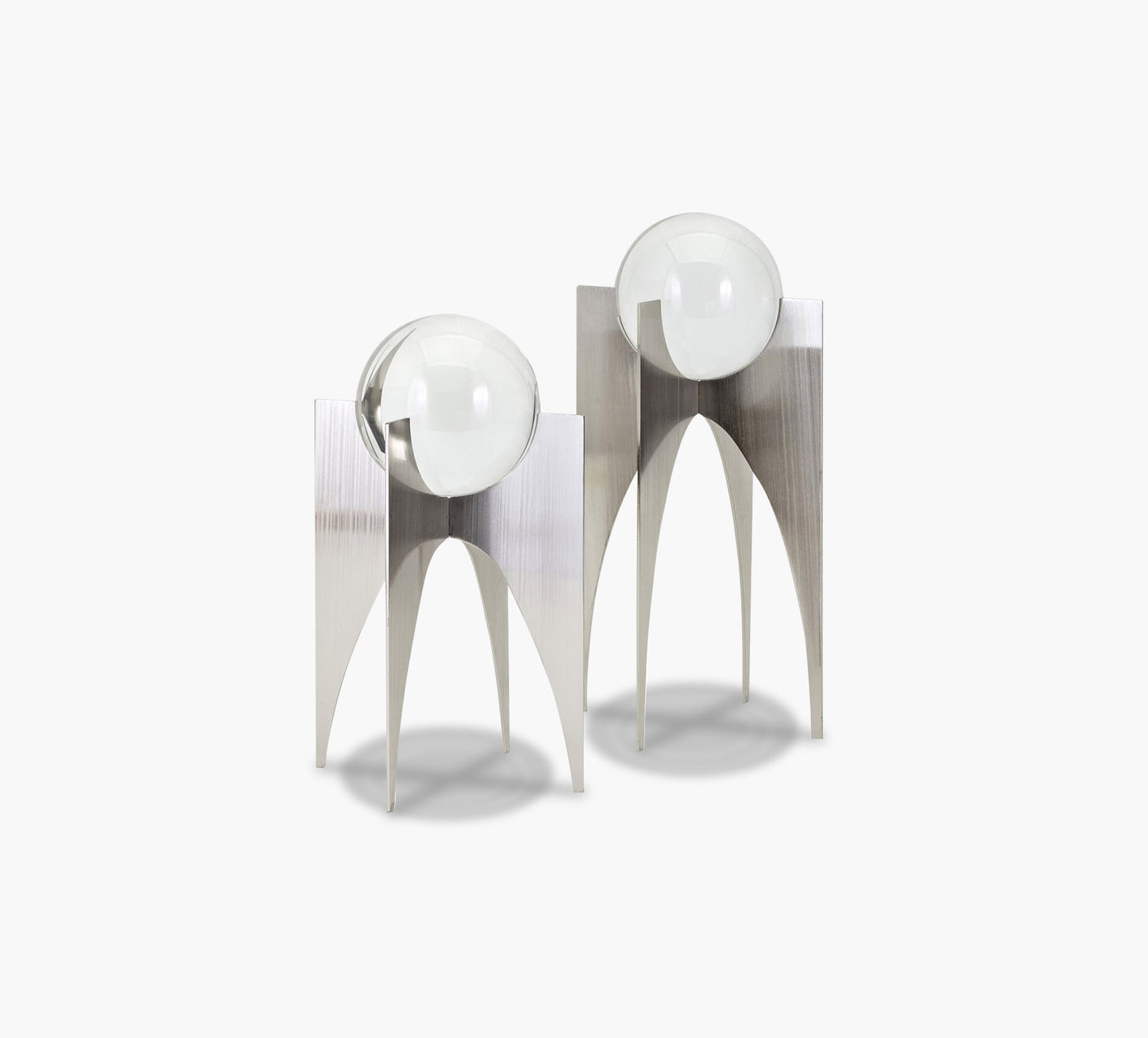 Silver Crystal Balls