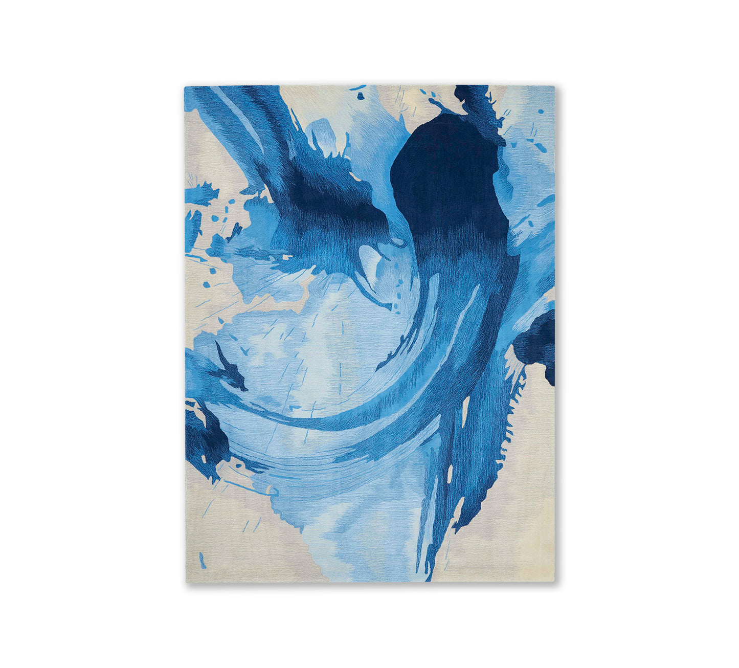Symmetry Brushstroke 8 x 10 Rug