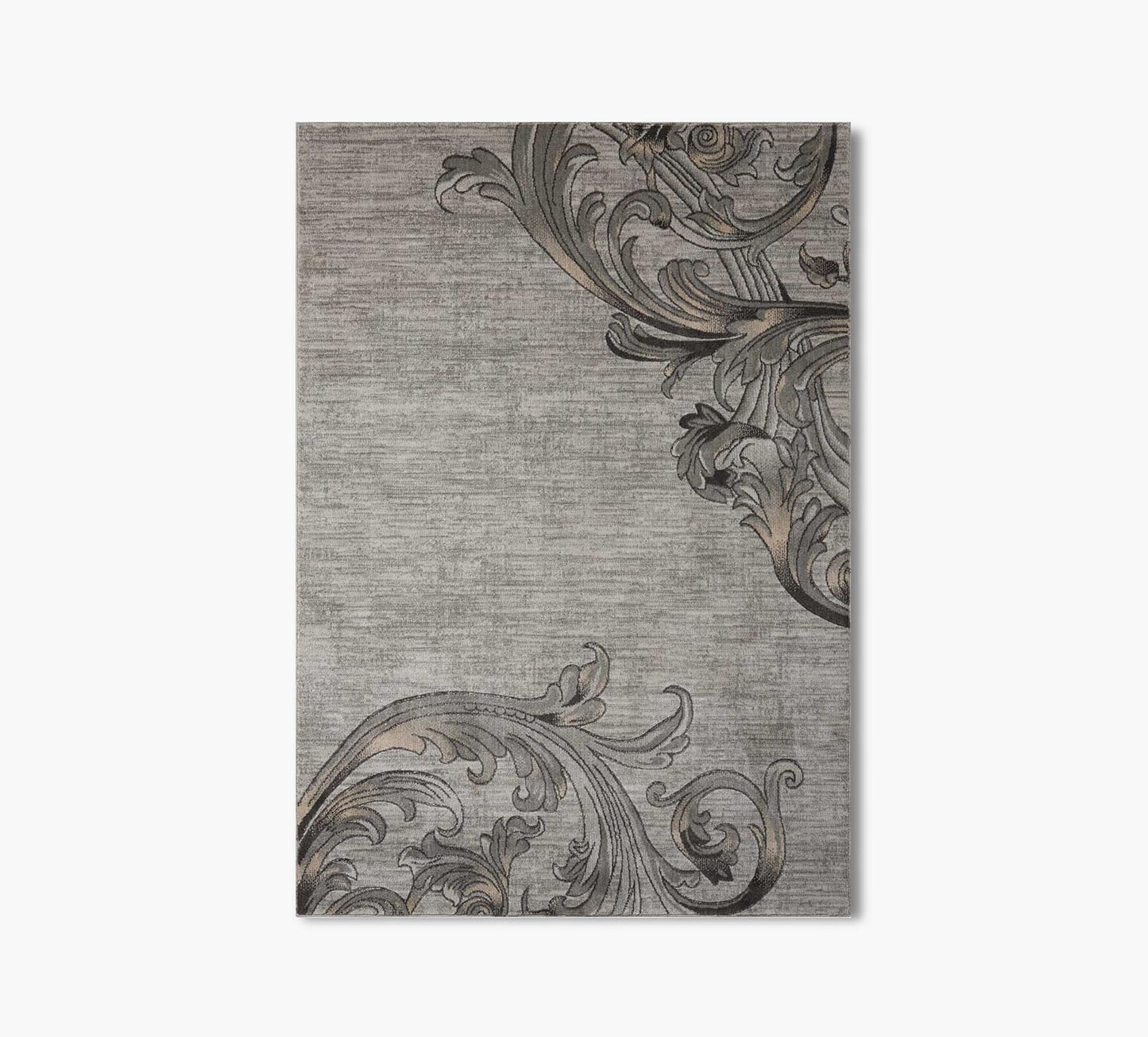 Maxell Grey Swirl 5 x 8 Rug