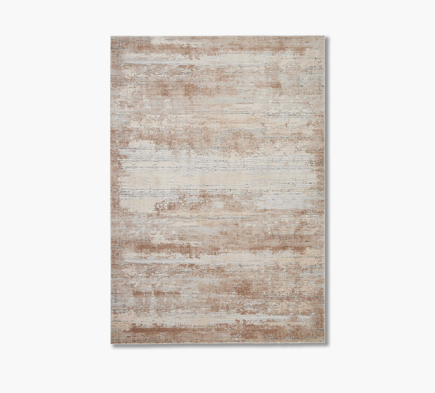 Rustic Textures Beige 8 x 10 Rug
