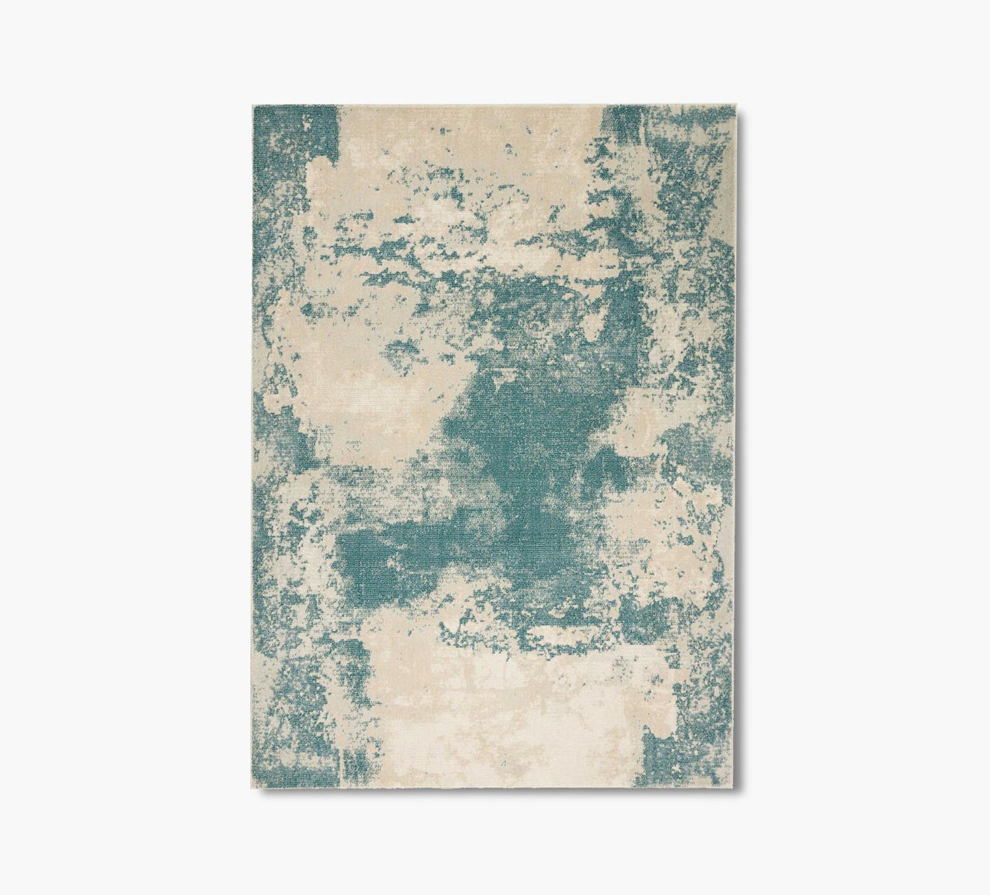 Alfombra Teal Pebble de 5 x 8 pulgadas