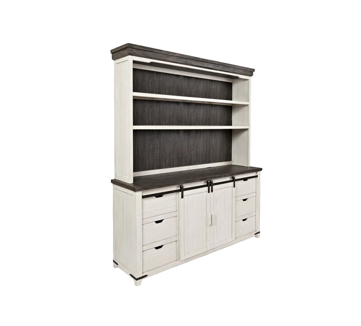 Madison County Two Tone Buffet & Hutch