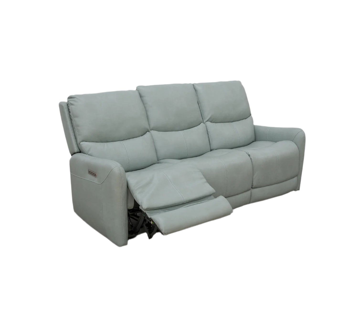 Lindy Mint Triple Power Reclining Sofa Kane's Furniture