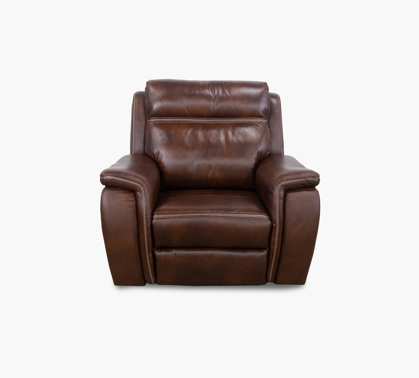 Tulare Leather Dual Power Recliner