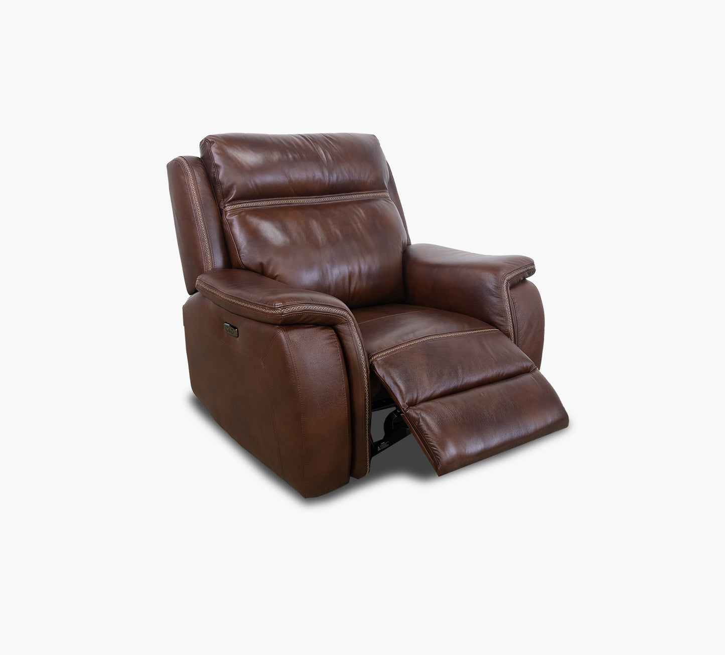 Tulare Leather Dual Power Recliner