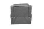 Allegro Dark Grey Leather Dual Power Recliner