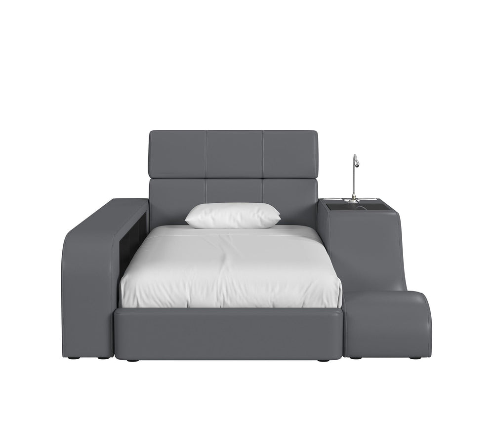Valari Grey 6 Piece Twin Modular Bedroom