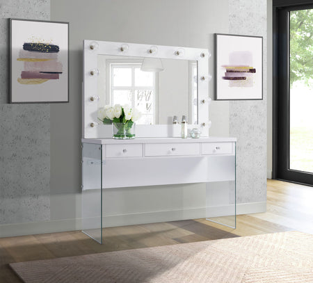 Valari White 2PC Vanity Set