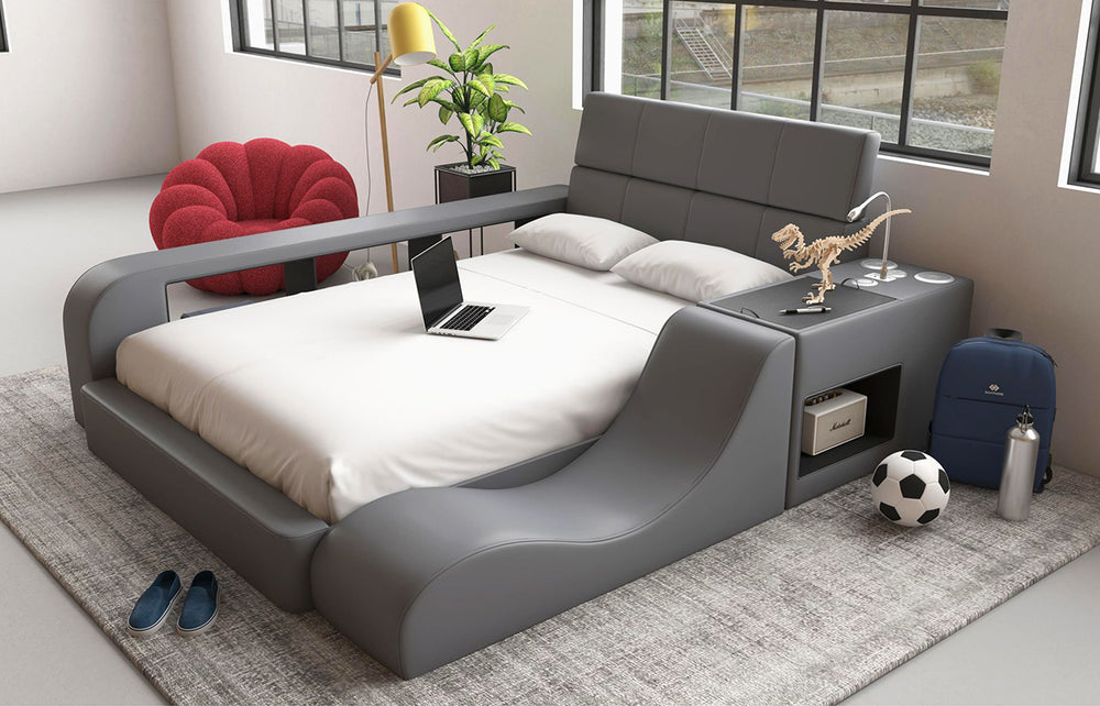 Valari Grey 6 Piece Full Modular Bedroom