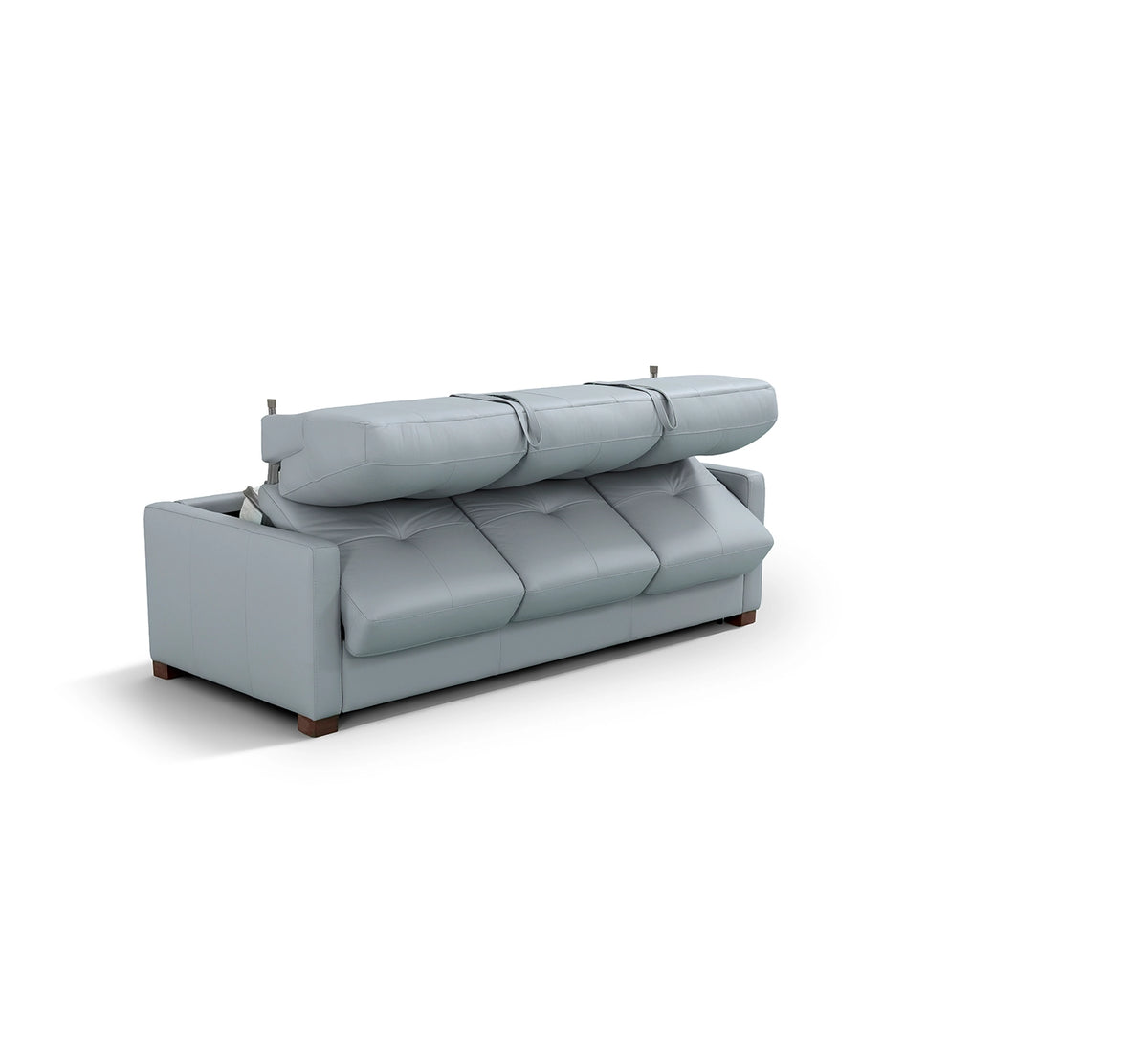 Italia Sea Leather Queen Sleeper