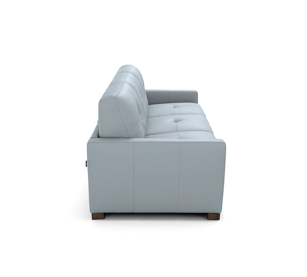 Italia Sea Leather Queen Sleeper