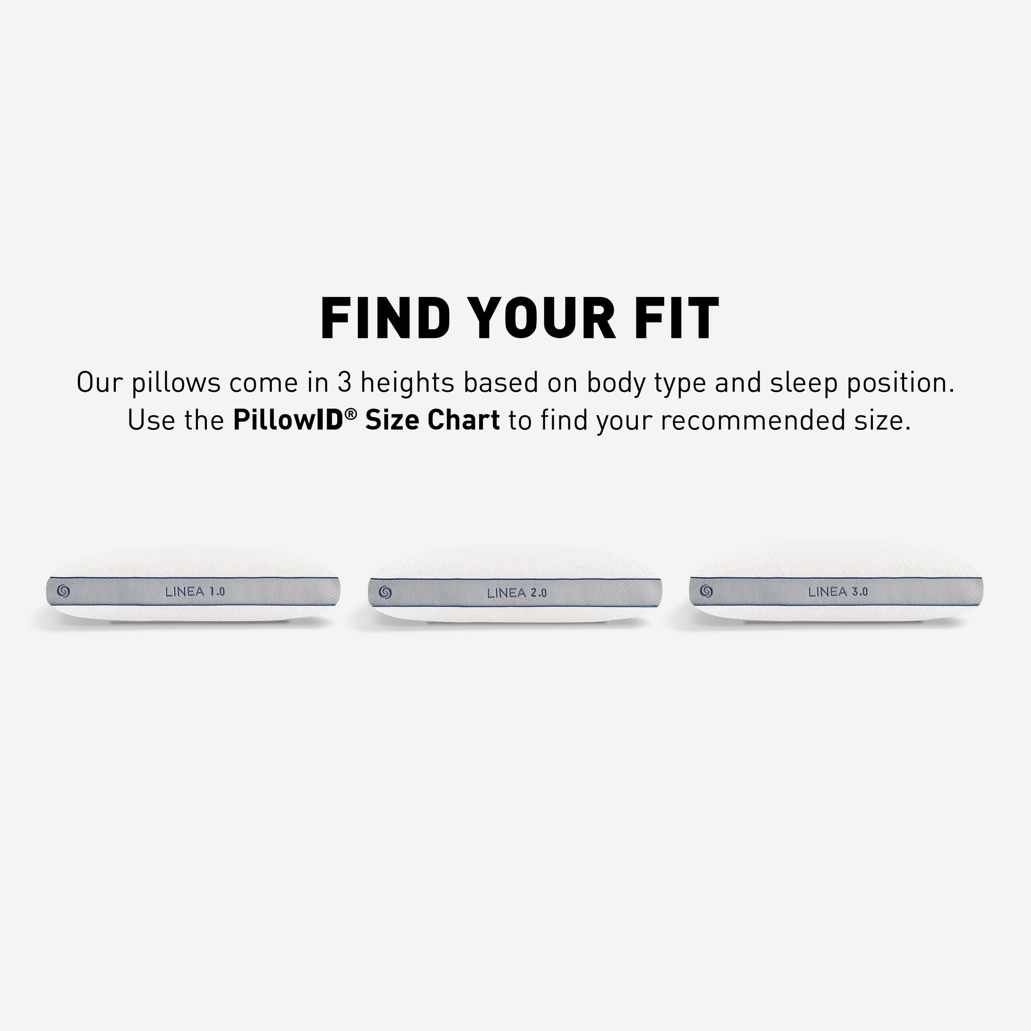 Bedgear Linea 1.0 Stomach Sleeper Pillow Kane's Furniture