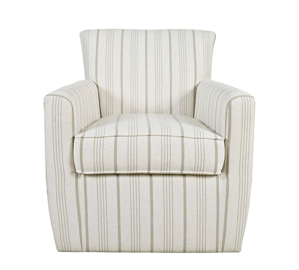 Blakely Beige Swivel Chair
