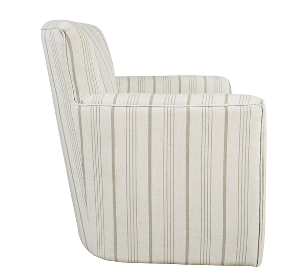 Blakely Beige Swivel Chair