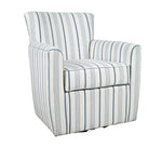 Blakely Blue Swivel Chair