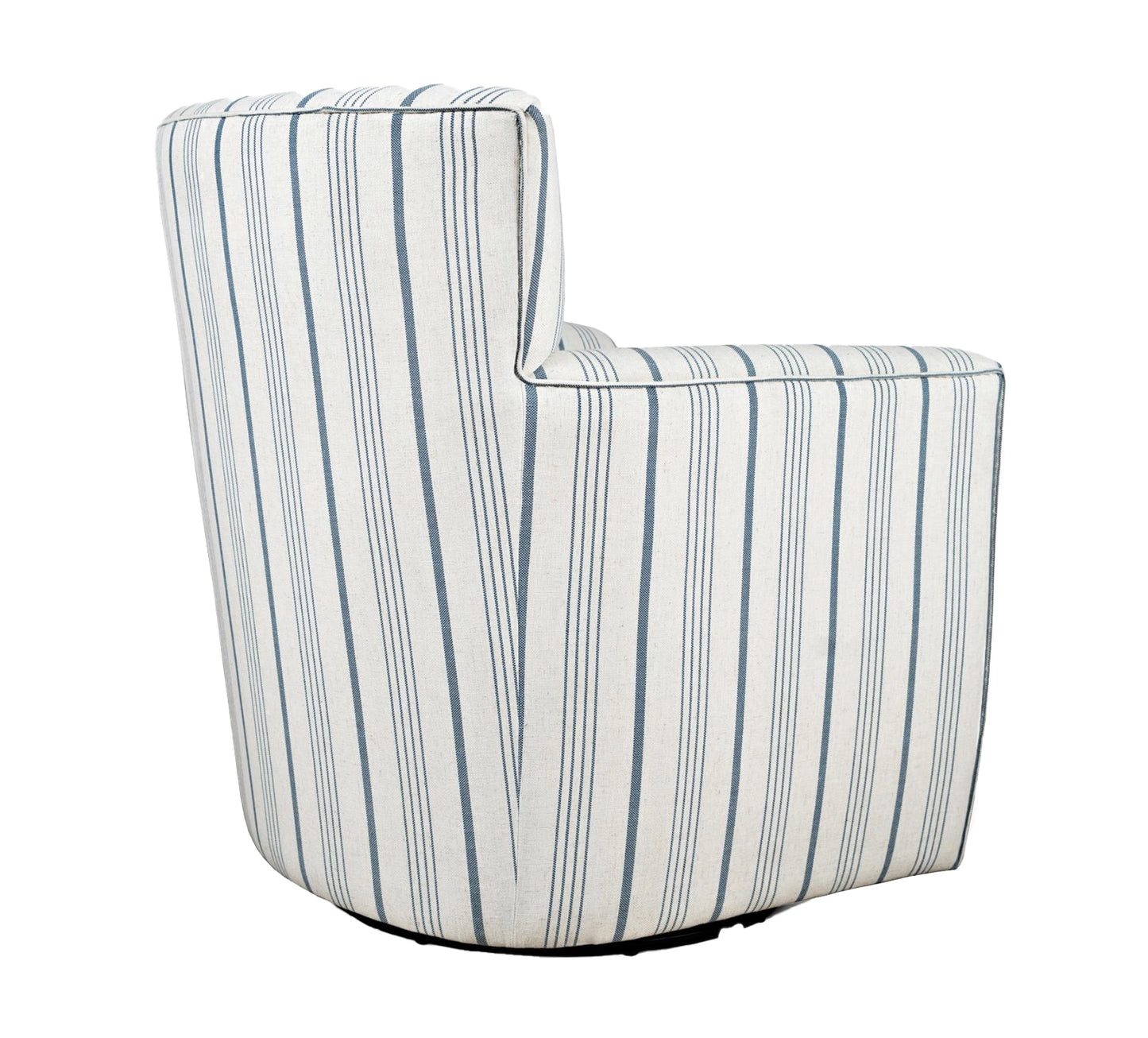 Blakely Blue Swivel Chair