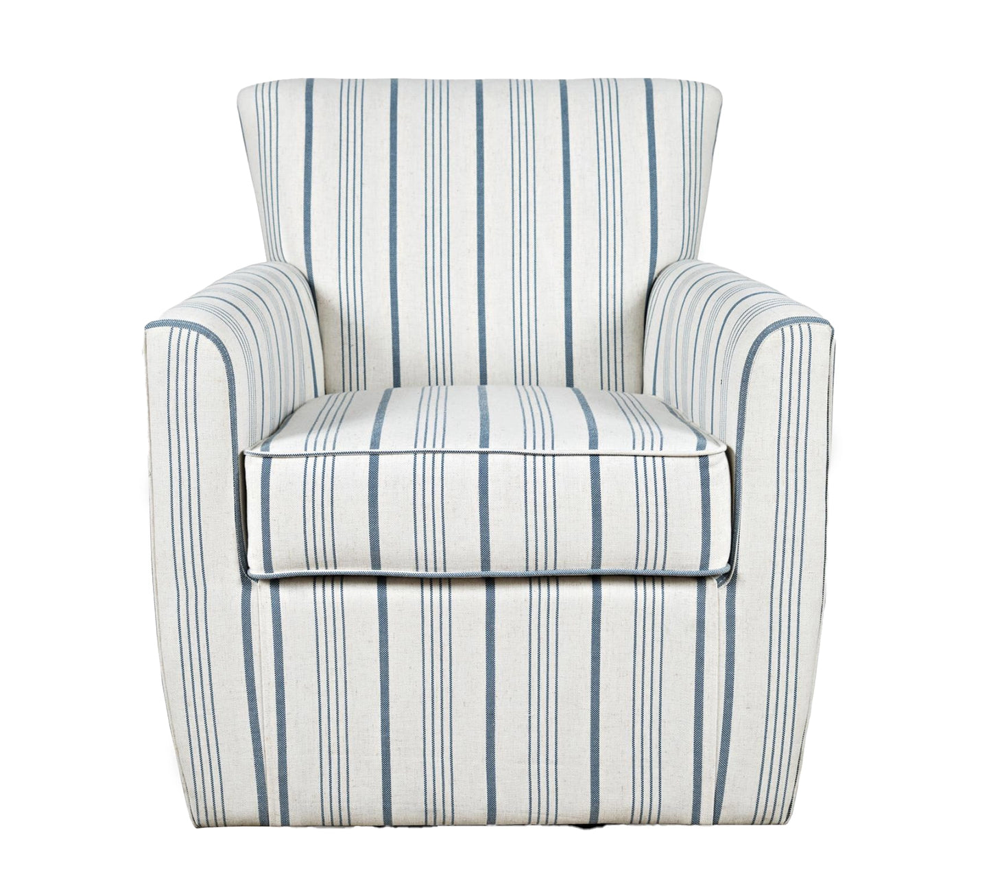 Blakely Blue Swivel Chair
