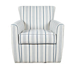Blakely Blue Swivel Chair