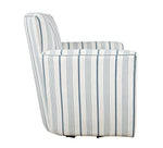 Blakely Blue Swivel Chair