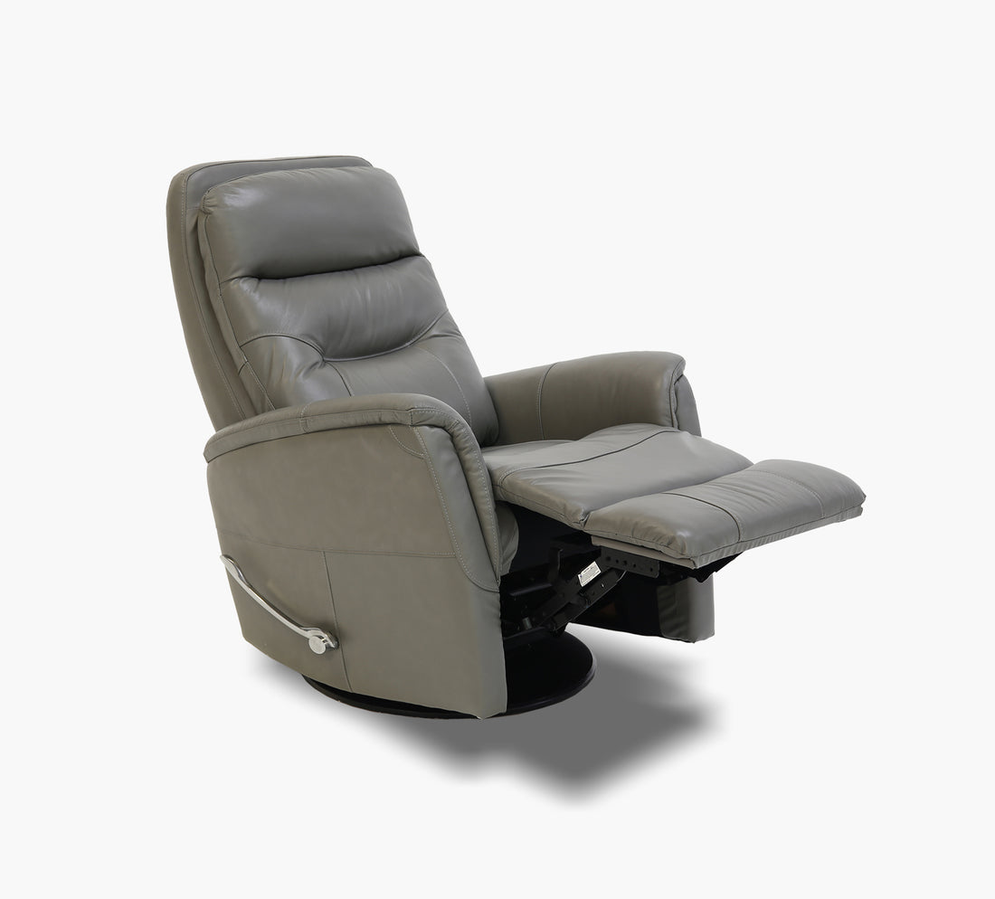 Simon Grey Swivel Glider Kane's Furniture