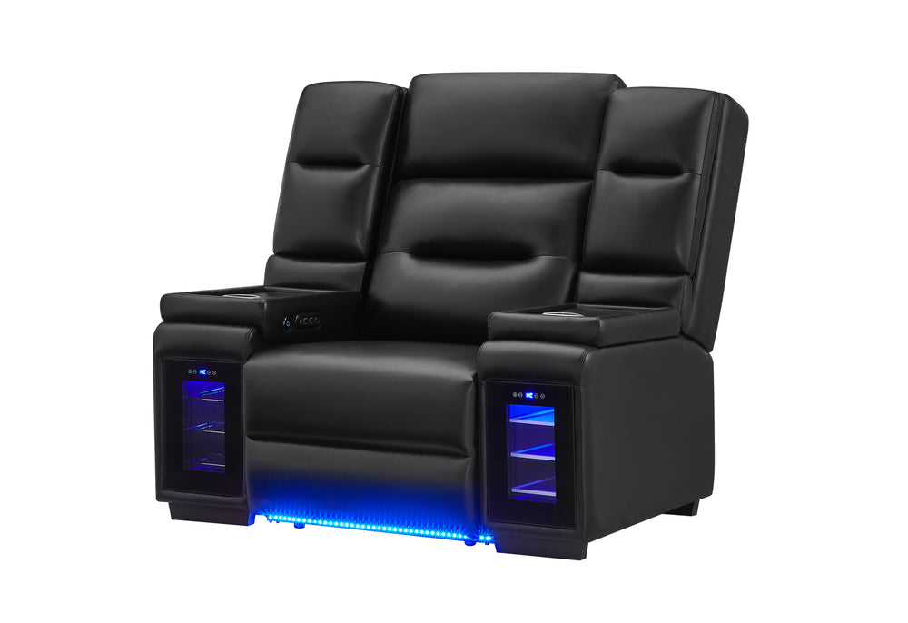 MVP Dual Power Recliner with Immersive Sound, Storage, and Cooling