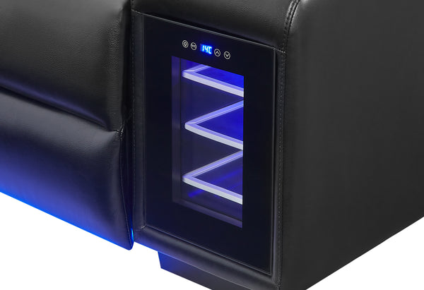 MVP Dual Power Recliner with Immersive Sound, Storage, and Cooling