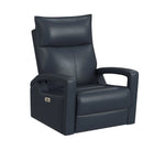 Eco Leather Power Swivel Glider Recliner