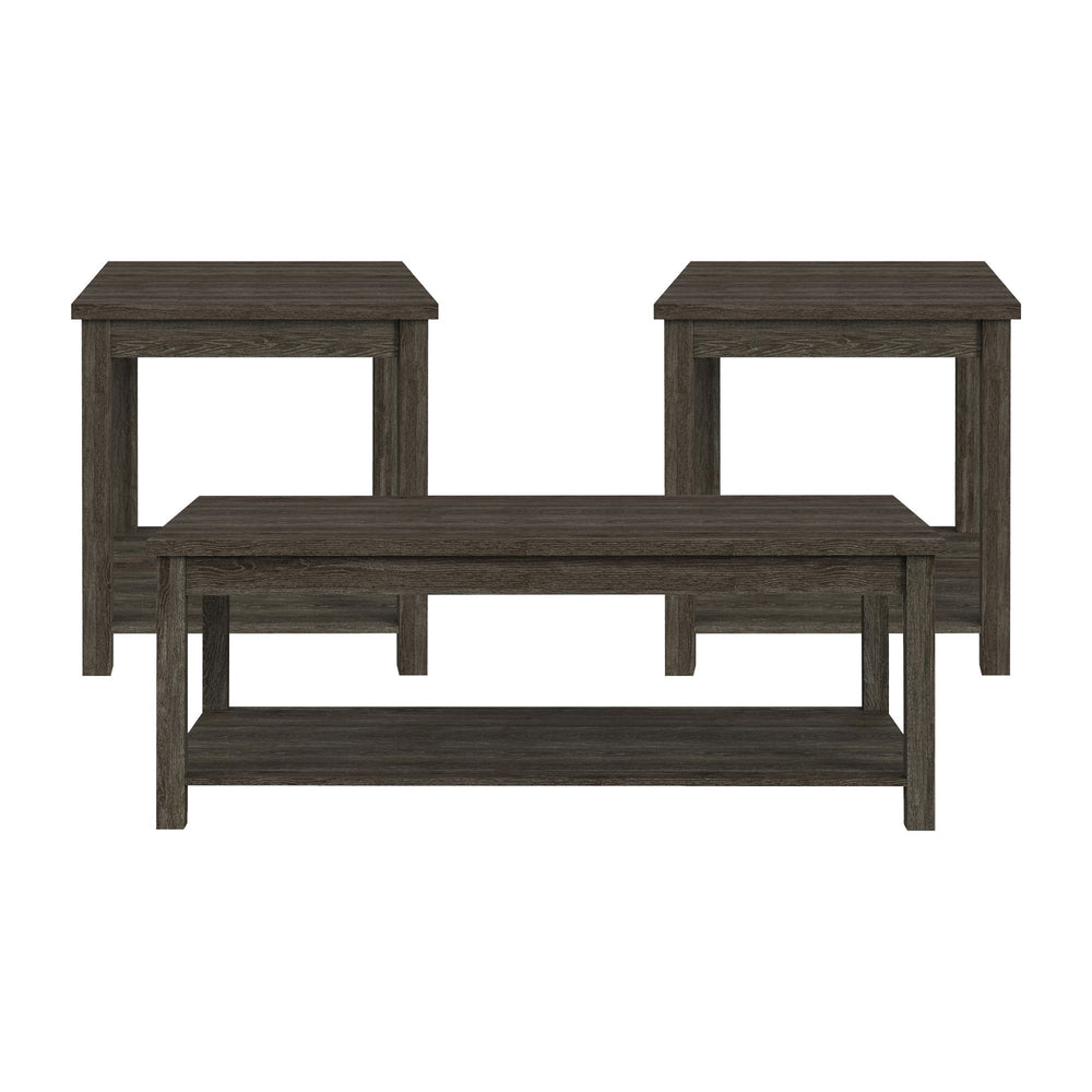 Eleanor Mocha Grey 3 Pack Tables