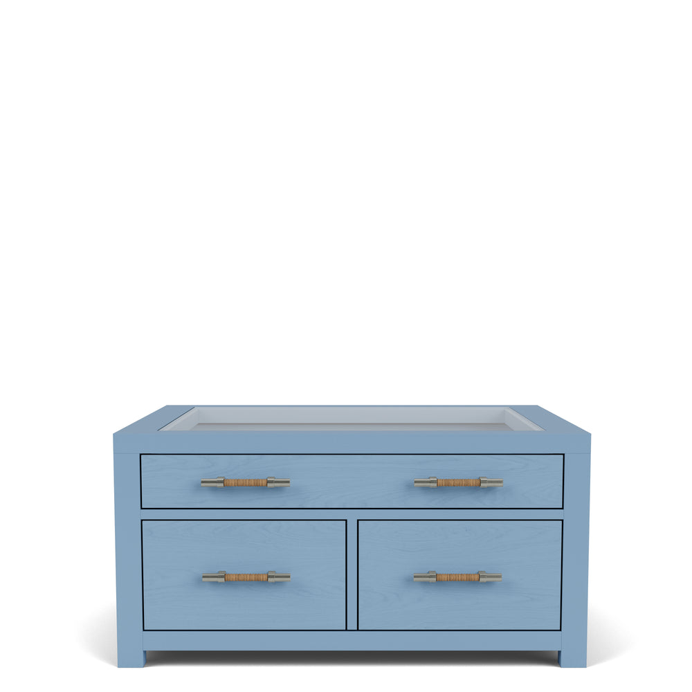 Rosalie Blue Cocktail Table