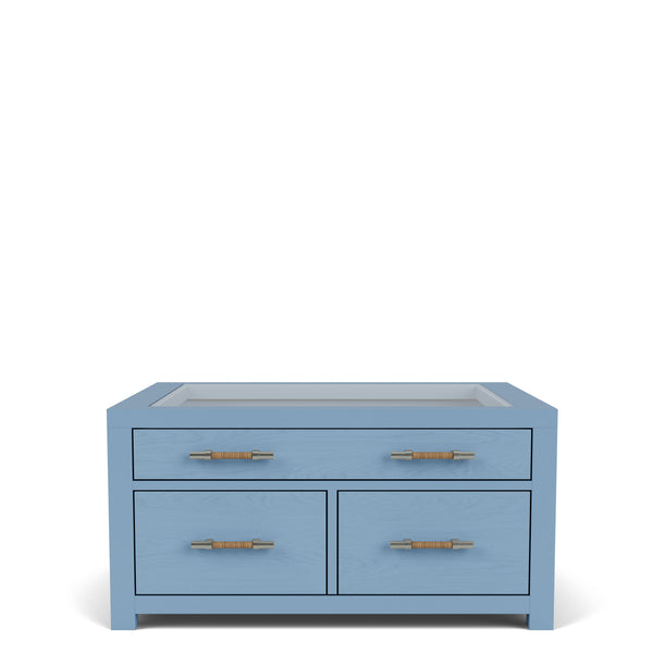 Rosalie Blue Cocktail Table