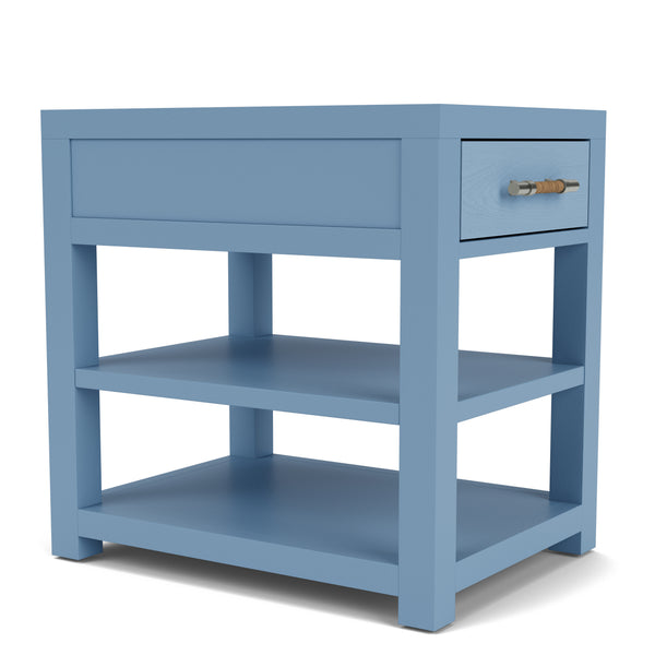 Rosalie Blue Chairside Table