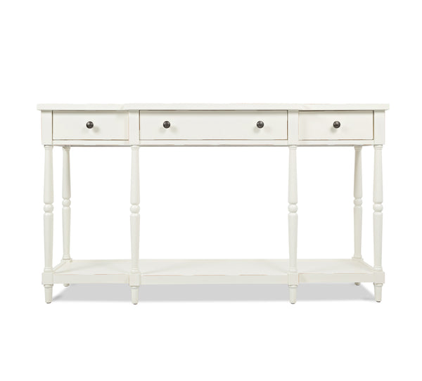 Stately Home White Foyer Table
