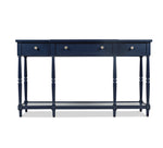 Stately Home Navy Foyer Table