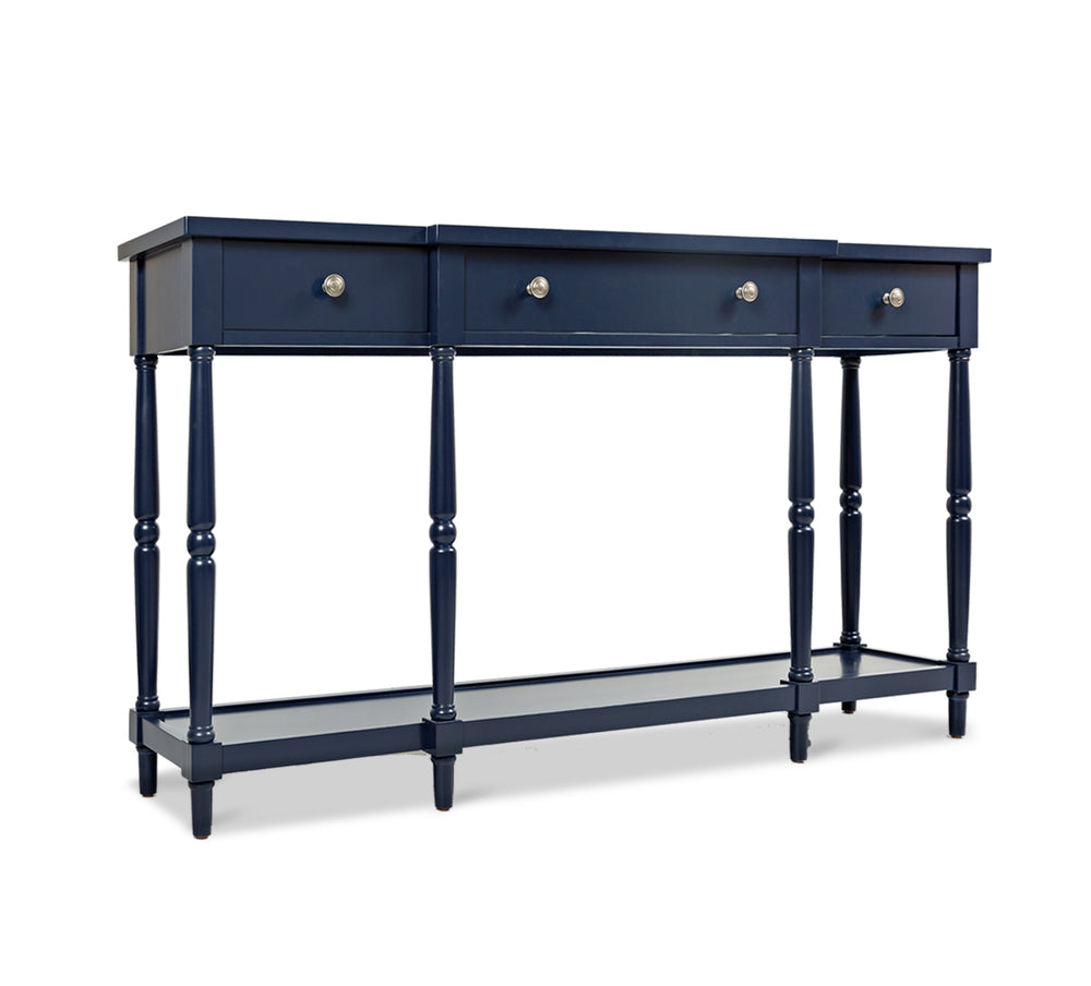 Stately Home Navy Foyer Table