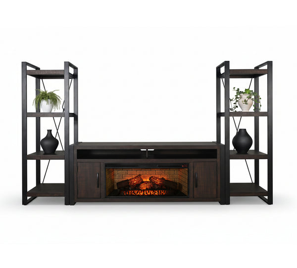 Lockhart 4 Piece Wall Unit with 78