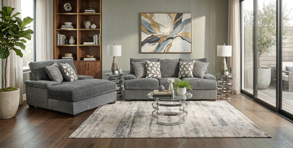 Aviva 2 Piece Sofa and Chaise