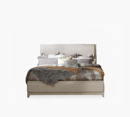 Belmar King Upholstered Sleigh Bed