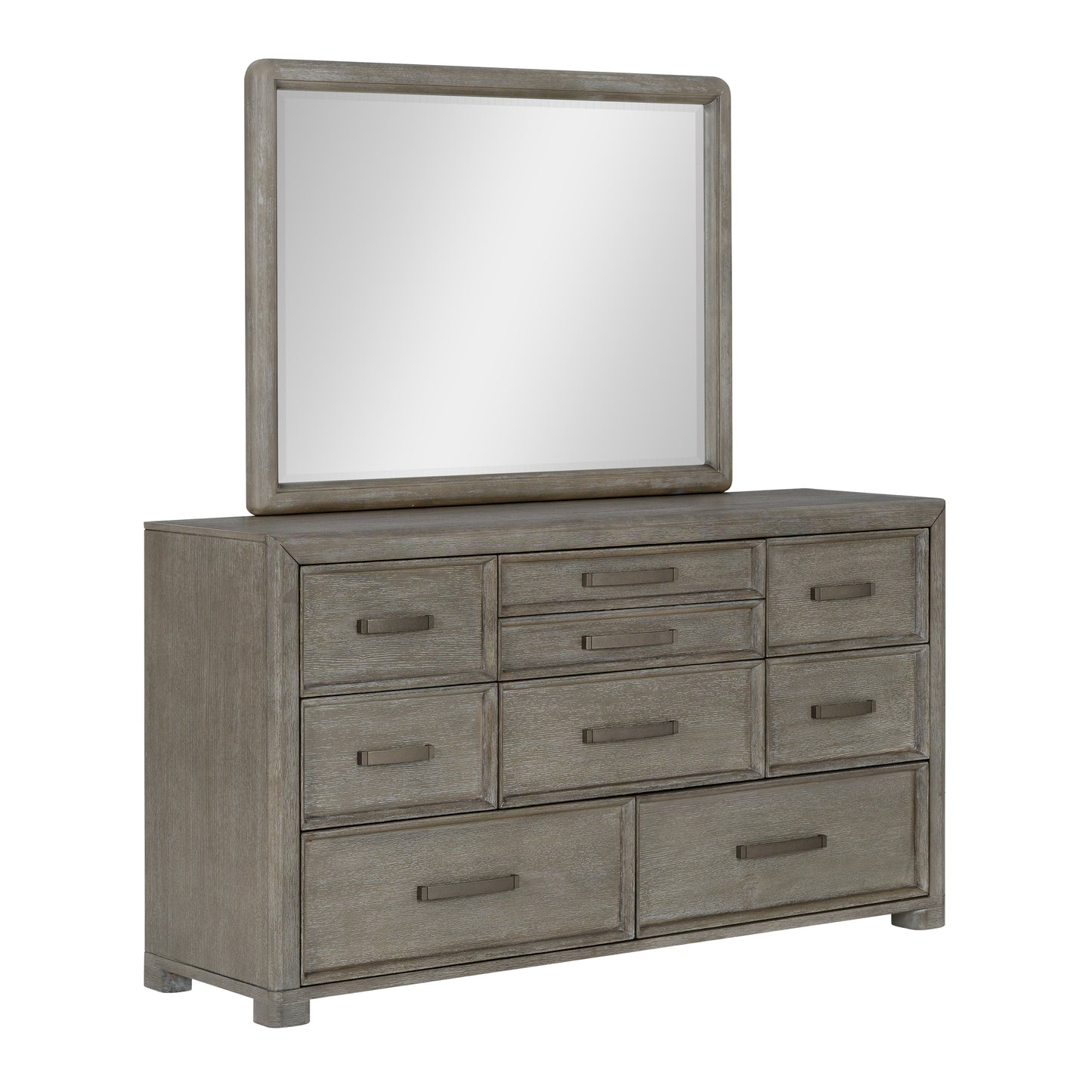 Haven Bend 5 Piece King Upholstered Panel Bedroom