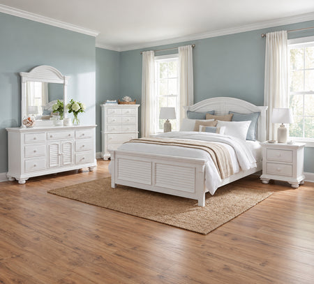 Palm Coast 5 Piece Full Panel Bedroom