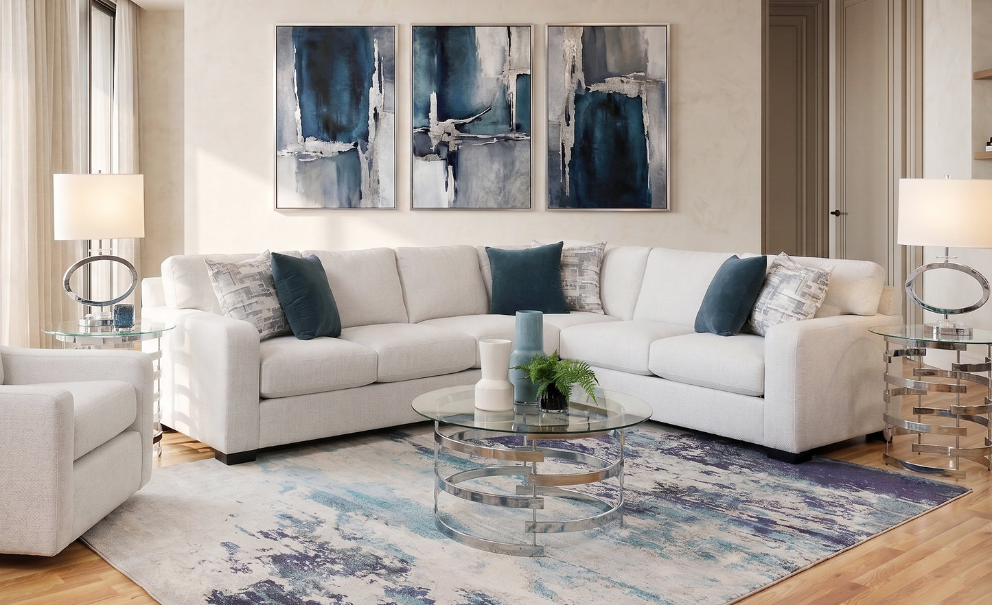 Desi 2 Piece Sectional