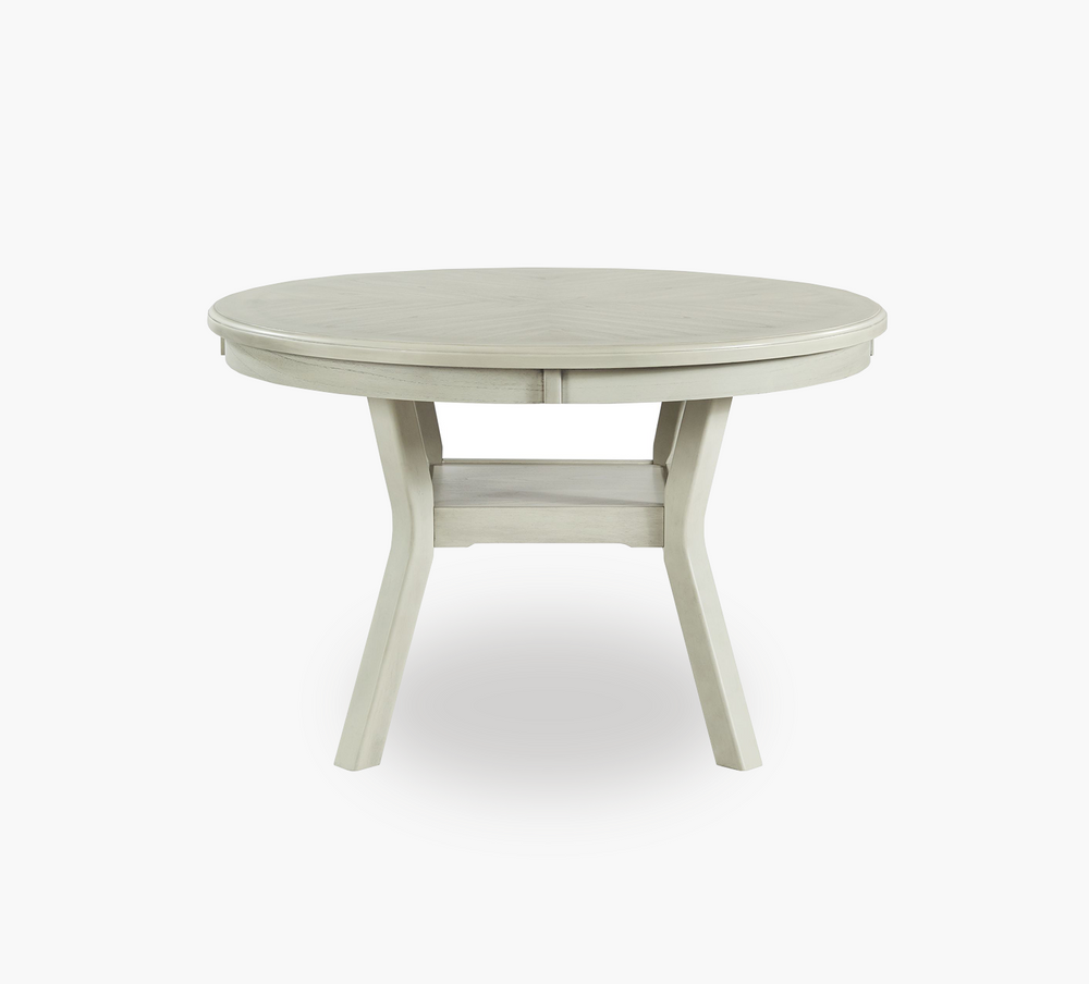 Albert White Round Dining Table