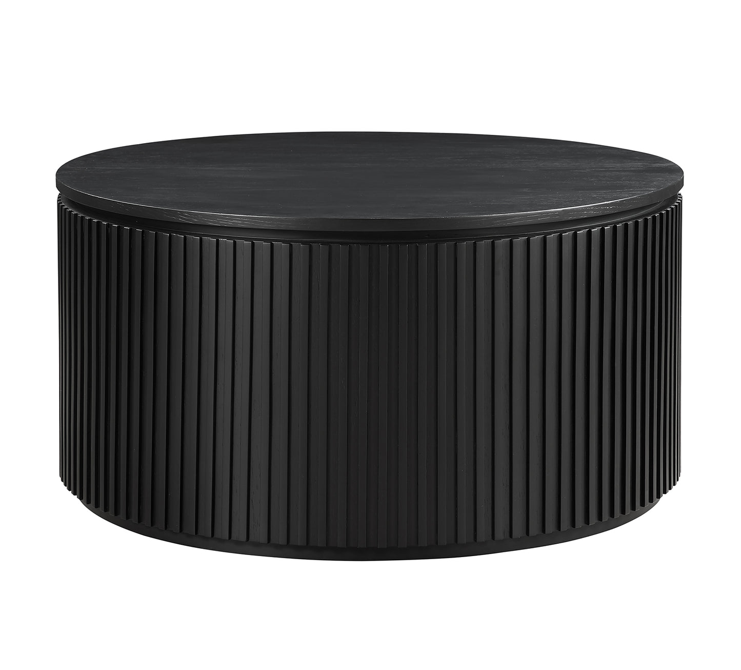 Colvin Black Wood Top Cocktail Table