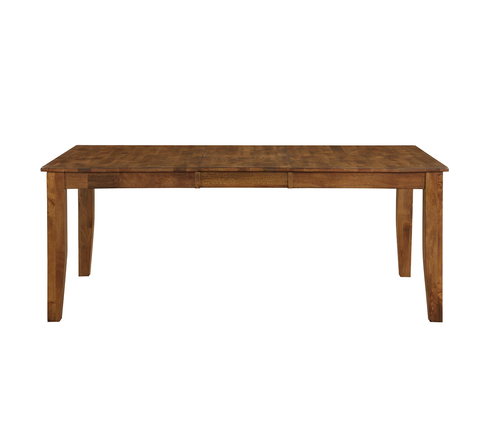 Mango Brown Rectangular Leg Table