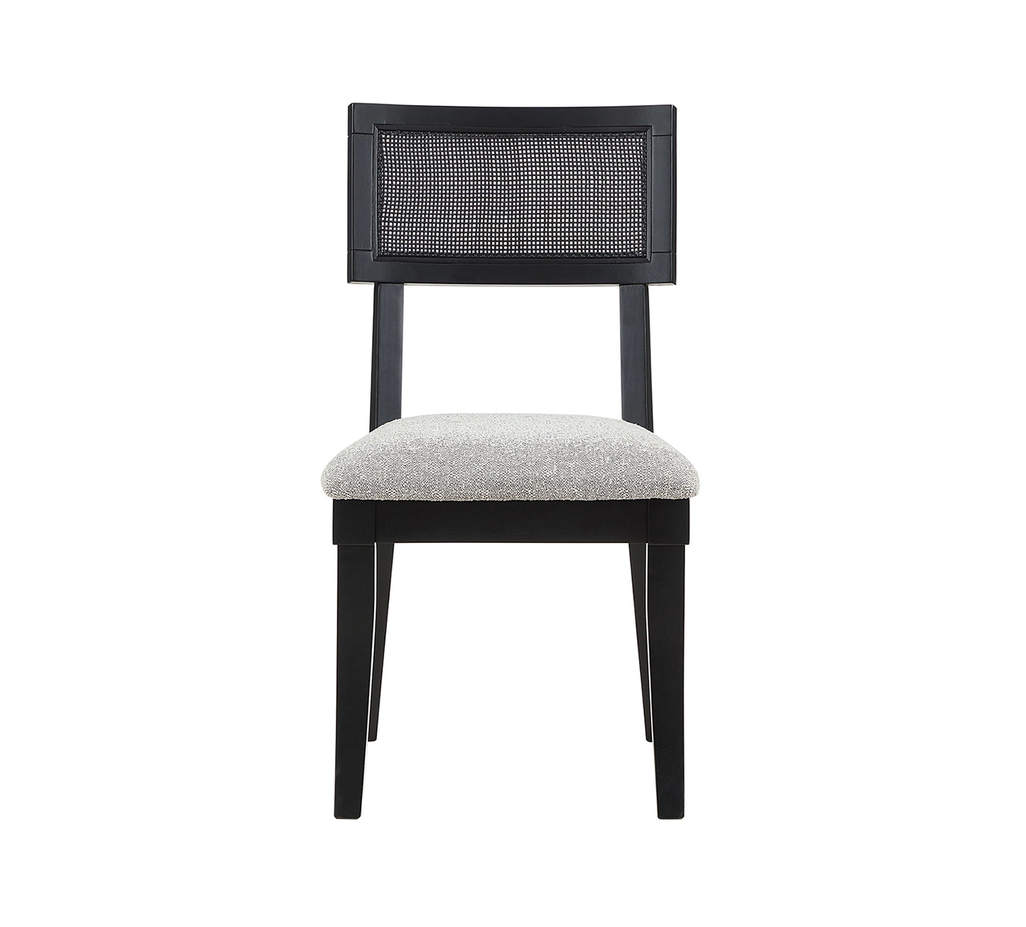 Colvin Black Cane Side Chair
