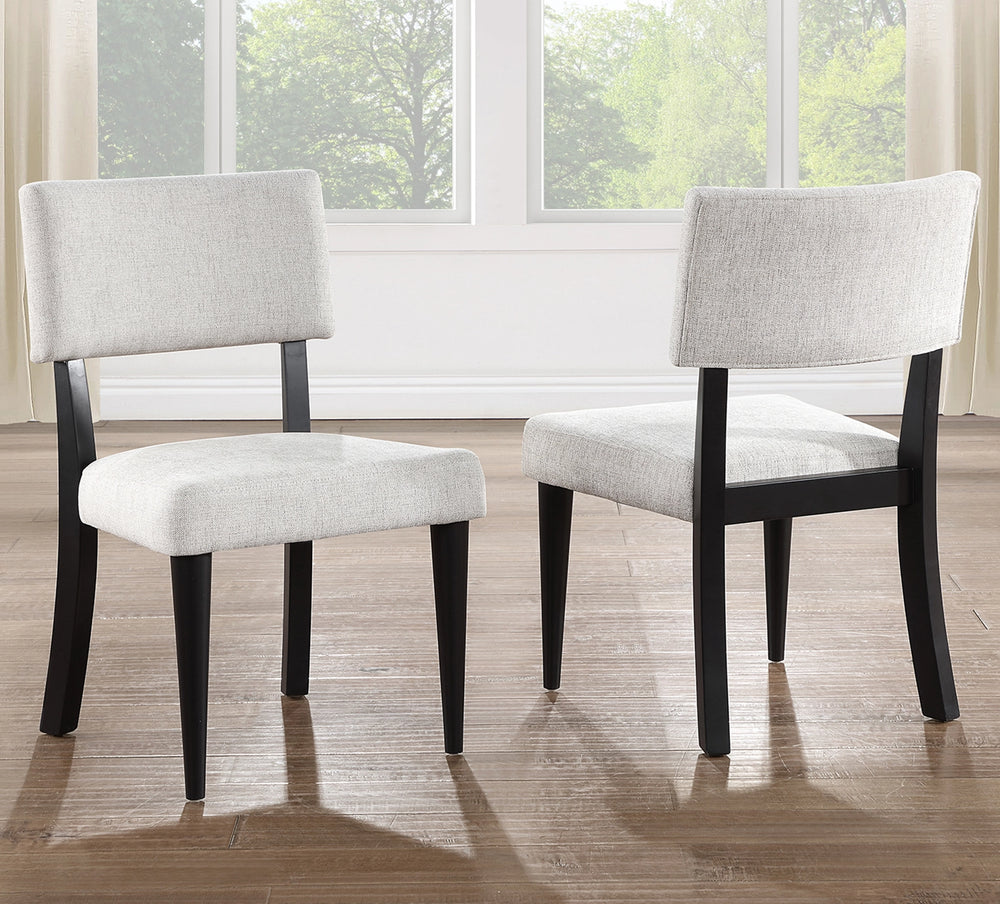 Colvin Black Upholstered Side Chair